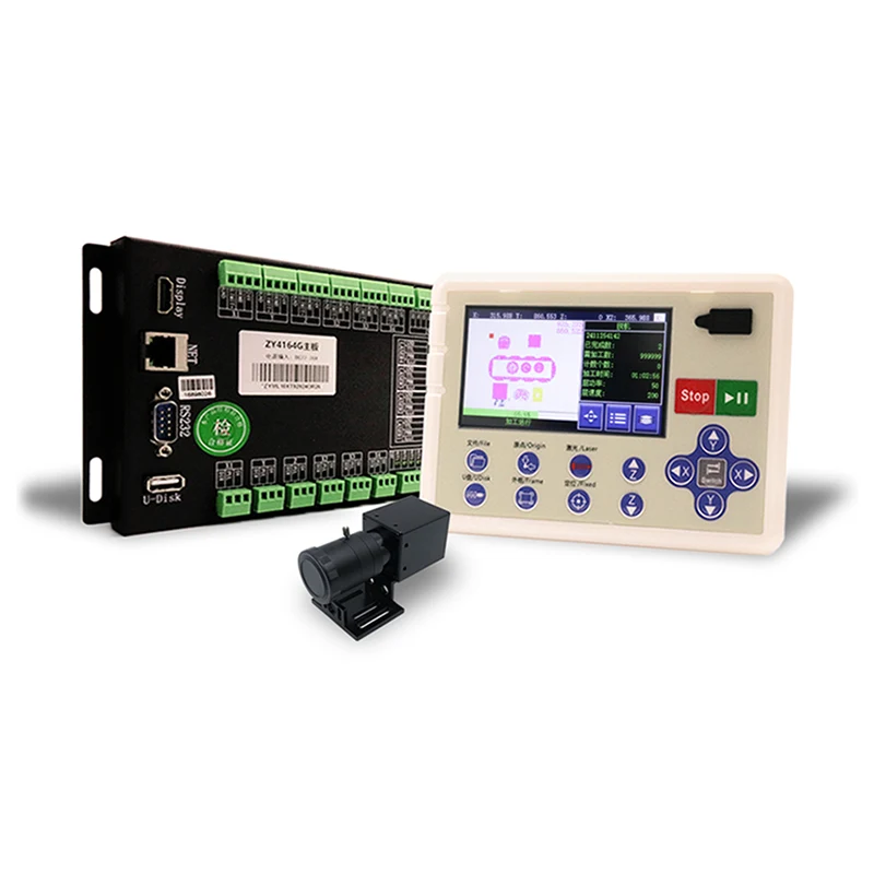ZY4164G-130 CCDファブリック彫刻用の視覚的位置付けレーザー切断制御システム