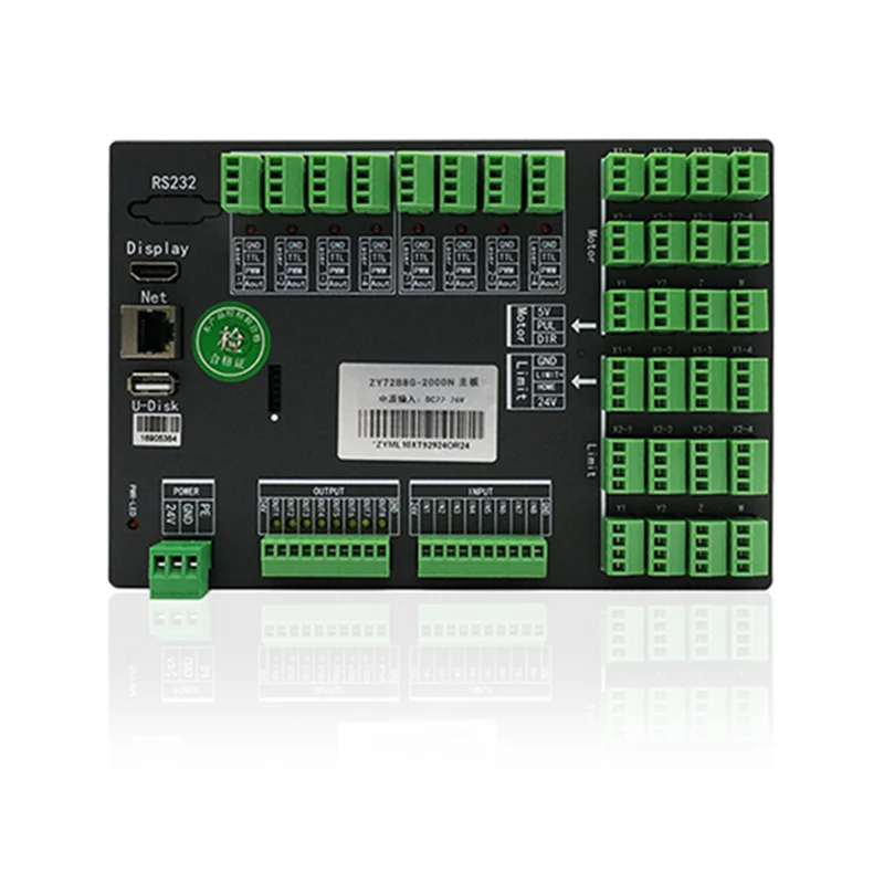 Zy72B8G-2000大型マーク用のパノラマ視力レーザー制御システム
